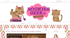 Desktop Screenshot of bookishgeek.com